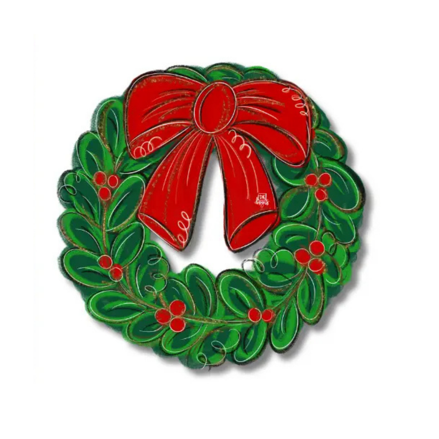 Wreath with Bow Mini add on