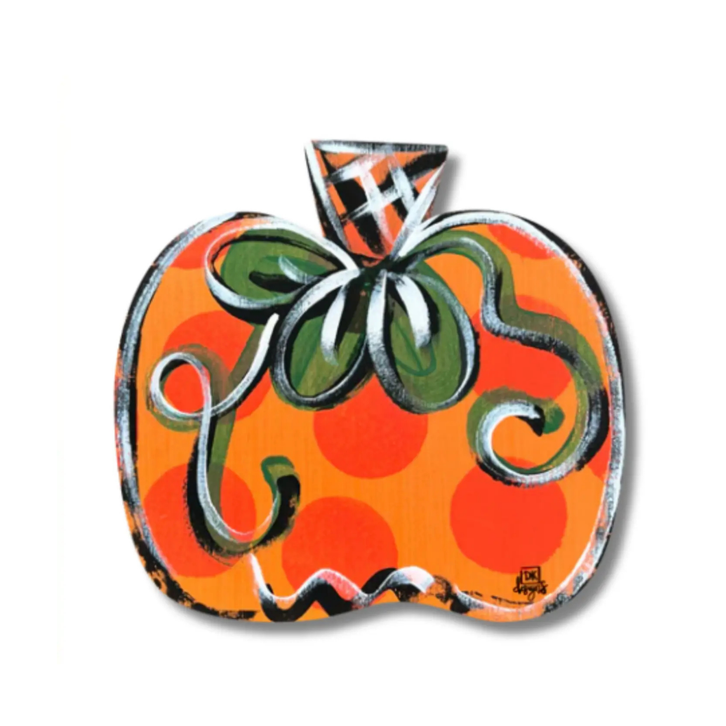 Pumpkin Polka Dot Mini add on
