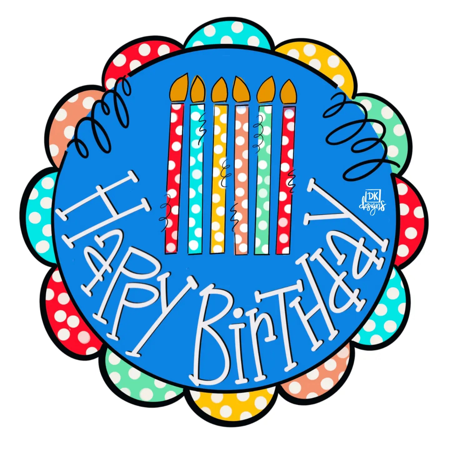 Happy Birthday Sign Mini add on