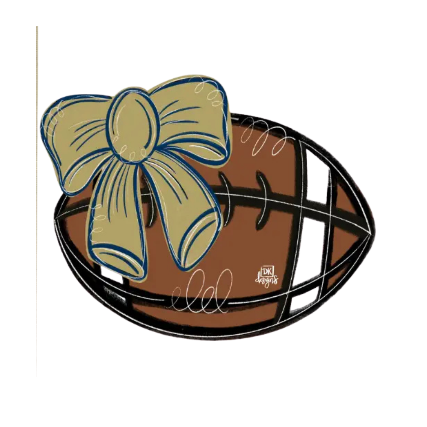 Football with Bow Mini add on
