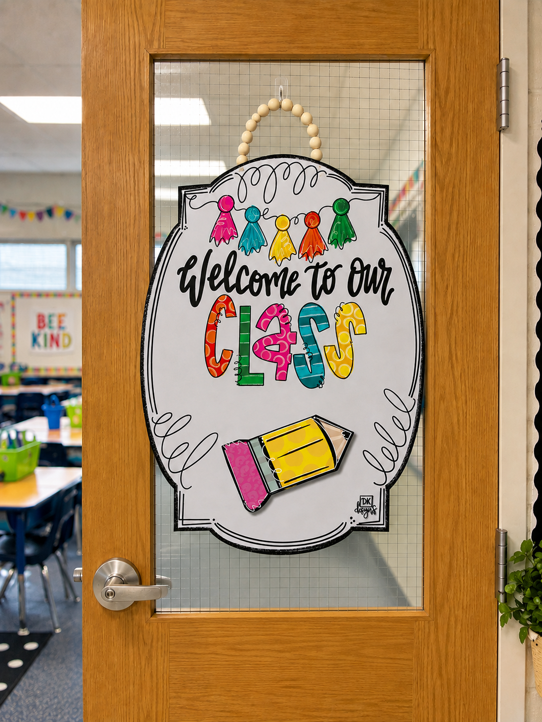 Classroom Welcome Sign Door Hanger