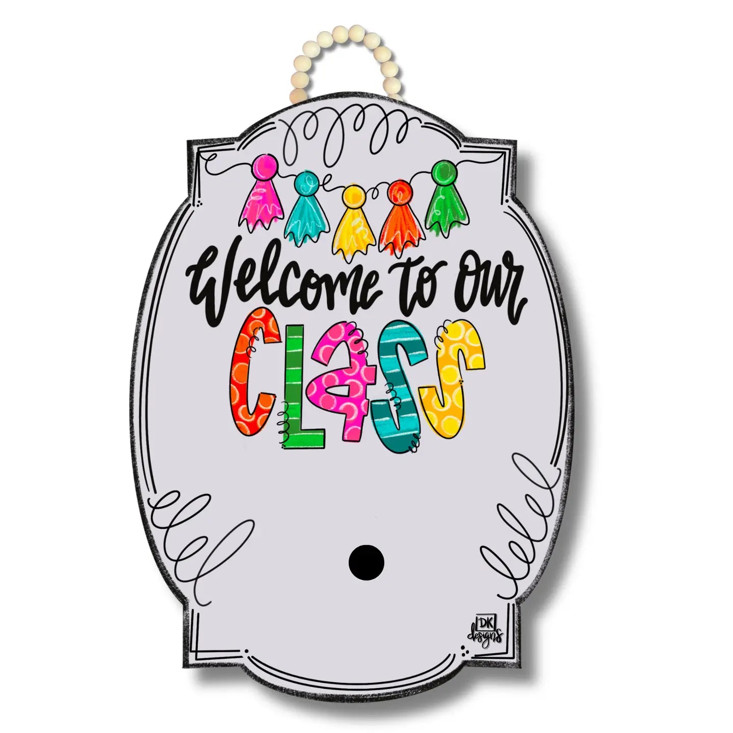Classroom Welcome Sign Door Hanger
